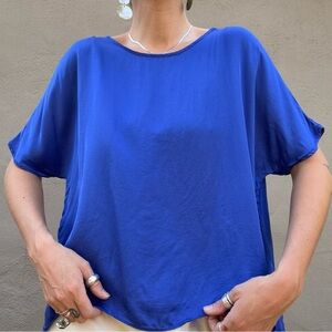 Vince Camuto Cobalt Blue Blouse